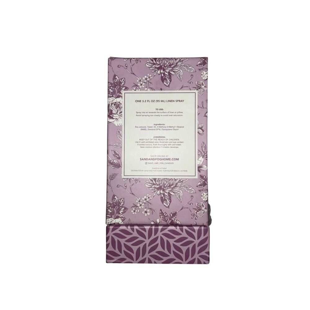 Sand + Fog Lavender & Vanilla Linen Spray 3.2 oz
